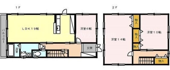 矢坂　磯島邸の物件間取画像